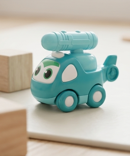 Cute Cartoon Mini Toy Car | Friction Powered Vehicle Toy for Kids & Toddlers