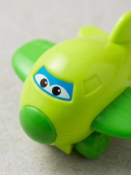 Mini Cartoon Airplane Toy for Kids | Friction Push & Go Plane
