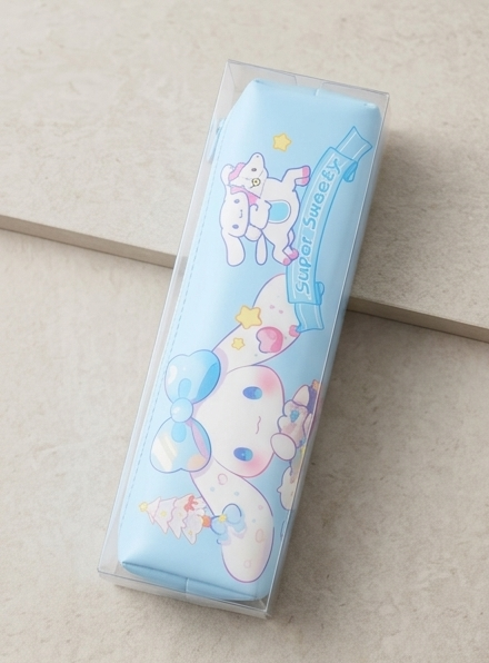 Cute Kawaii Bunny Pencil Case | Large Capacity Cartoon Pencil Pouch for Kids & Students