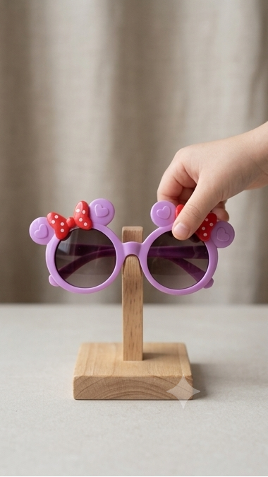 Cute Mouse Ear Kids Sunglasses