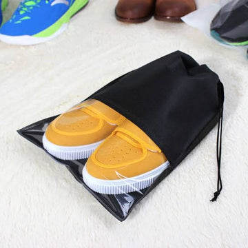 Dust-Proof Transparent Shoe Organizer – Pack of 5