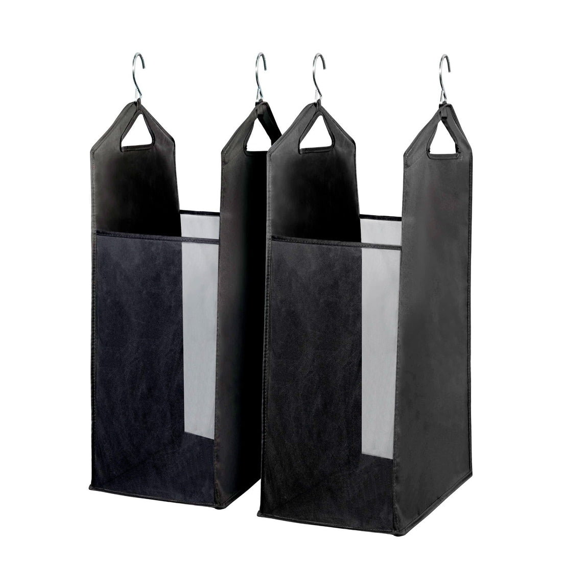 Hanging Laundry Hamper - Black